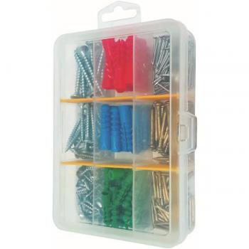 ProBox PX05325 9 Bölmeli Organizer Vida Çivi Dübel Seti 220 Parça