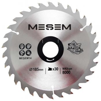 Meşem Ahşap Sunta Kesme Daire Testeresi 180x2,6 mm 30 Diş