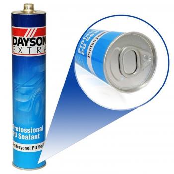 Dayson Pu Mastik Silikon Yapıştırıcı Siyah 280 ml