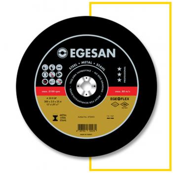 Egesan Metal Kesici Taş Metal Kesme Taşı 115x3,0x22 mm