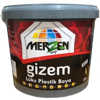 Gizem Lüks Plastik Boya İç Cephe Boyası Beyaz Fildişi 20 Kg