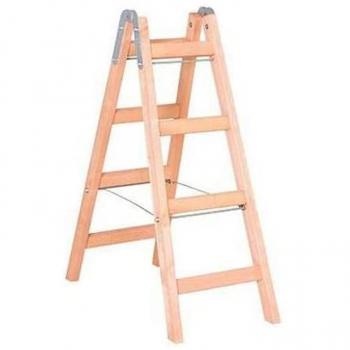 Seçkin 4+4 Çift Çıkışlı Taraflı Ahşap Merdiven