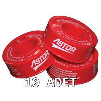 Teflon Bant Beyaz 12mm 10mt 0.075mm 10 ADET