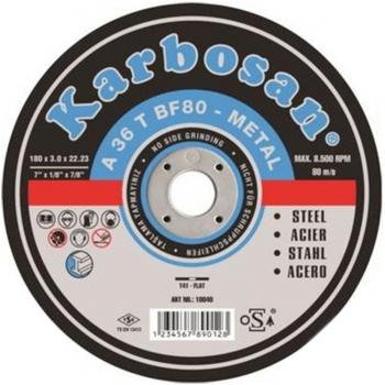 Karbosan Metal Kesici Taş Metal Kesme Taşı 230x3,0x22 mm