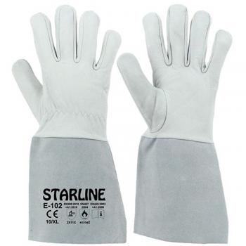 Starline E-102 Argon Kaynak Kaynakçı Eldiveni 35 cm 10